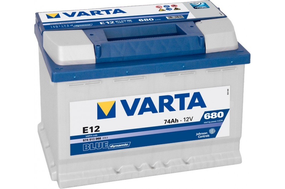 Аккумулятор Varta Blue Dyn 574012 (74 Ah) 680A